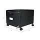 Storex 61264A01C Aktenschrank mit 1 Schubladen, aus Stahl, mit Schloss und Schlüssel, 37 x 32 x 46 cm, Schwarz