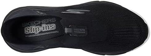 Skechers Women's Hands Free Slip-Ins Max Cushioning Elite-Smooth Transition Sneaker, Black, 7.5 Wide | Image 1