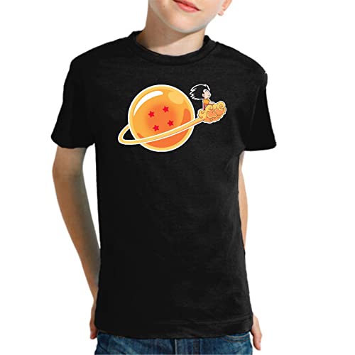 Camiseta de NIÑOS NIÑAS Dragon Anime Bolas Ball Manga Son Maestro Capsule 228 11-12 Años
