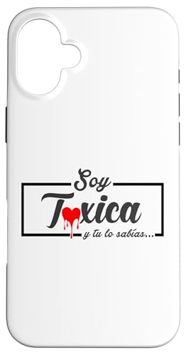Soy La Toxica Spanish Badass Latina Chingona Couple Matching X}zP[X iPhone 16 Plus p