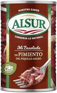 MADALO - ALSUR Ensalada de Pimiento del Piquillo Asado Pack 12 x 350 g