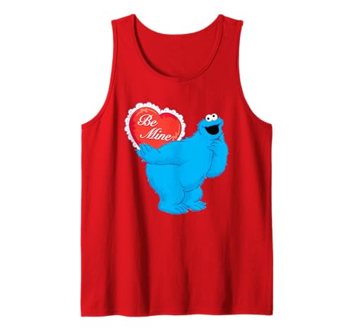Camiseta tirantes Sesame Street San Valentín para planes casuales y citas de verano al aire libre