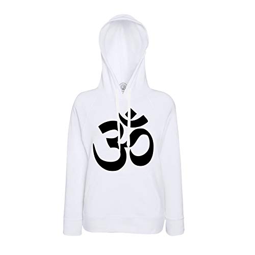 Sweat à capuche AUM contre le froid pull coton imprimé indien