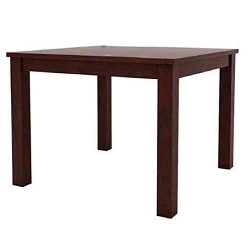 Image of Solid Sheesham Wood Dining Table 4 Seater with Chair Set | Wooden 4 Seater Dining Furniture | Dining Table Set | Dining Room Set Living Room| Mahogany Finish