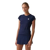 Saia Shorts Feminina Fila Tennis Basic, Marinho/Branco, M