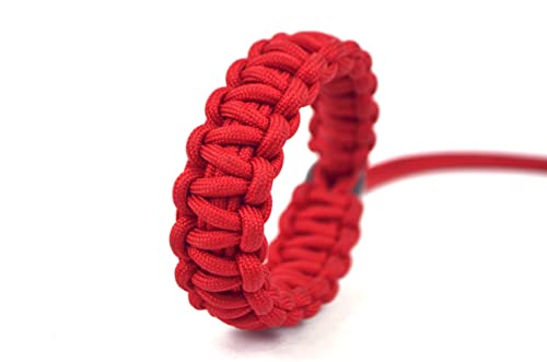 Image of Paracord Wrist Strap for robust hand grip to hold all DSLR camera /heavy gear /Binocular