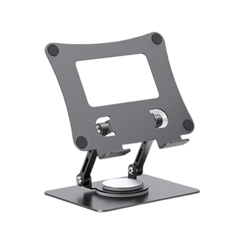 Base portátil plegable para laptop 360° rotatoria aluminio