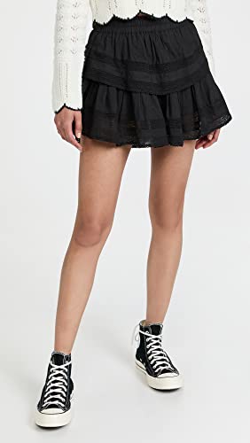 Image of LOVESHACKFANCY Women's Ruffle Mini Skirt