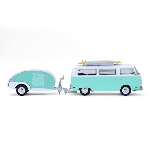 Volkswagen Type 2 Van 1971 a escala 1/64 miniatura 6