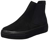 Gore-Tex Membrane Legero Damen LIMA leicht gefütterte Gore-Tex Chelsea-Stiefel, Schwarz (SCHWARZ 0000), 37 EU
