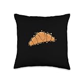Bread Baker Croissant Coissant baked Goods Throw Pillow