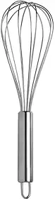 Fue Batedor Profissional para Ovos e Massas em Aço Inox Coleção Isa Scherer 36cm Top Pratic