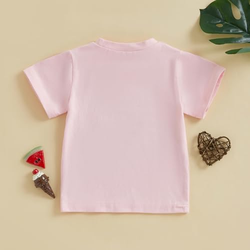 Image of Kids Toddler Girls Little Miss Mardi Gras T-Shirt Outfit Carnival Short Sleeve Celebration Top