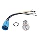 Be In Your Mind Satz mit 19 Mm (3/4 Zoll) 3-Positionen-Drehschaltern 12 V/24 V DC Selbstsichernd DPDT-Rastschalter Rot