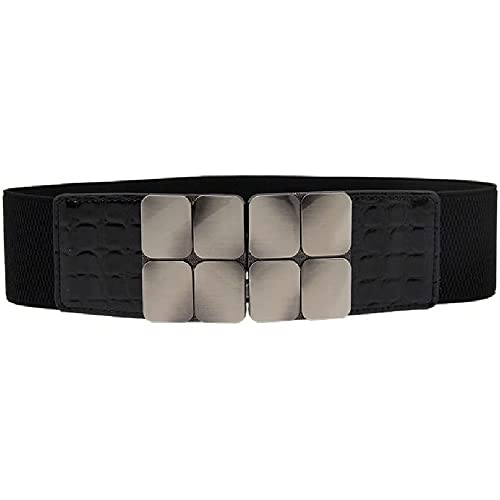 belt,belts for women, Women Wide Stretchy Belt Fashion Vintage Elastic Female Waist Cinch Girls Cummerbund