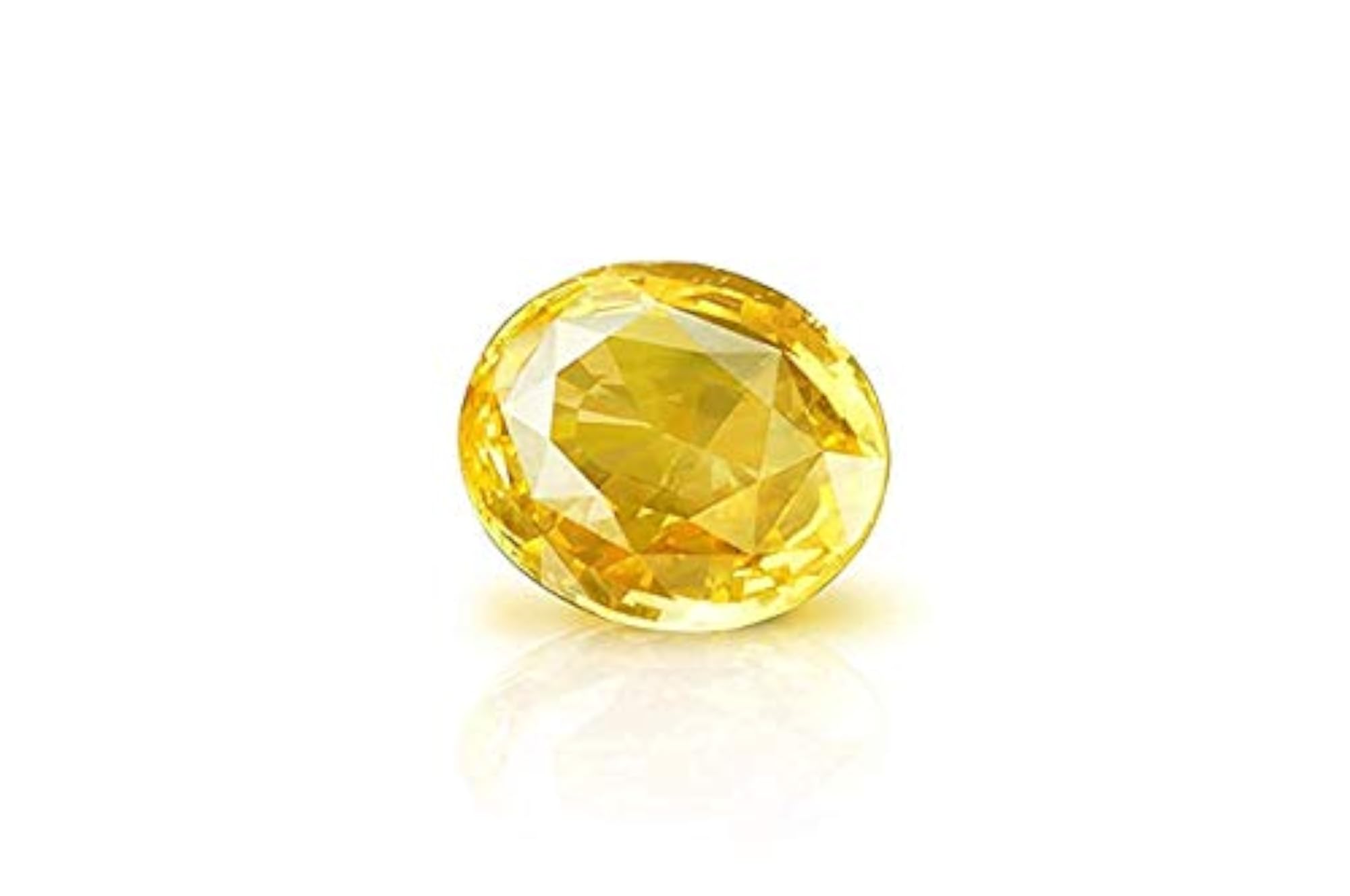 Natural Pukhraj, 11.25 Ratti Certified Gemstone
