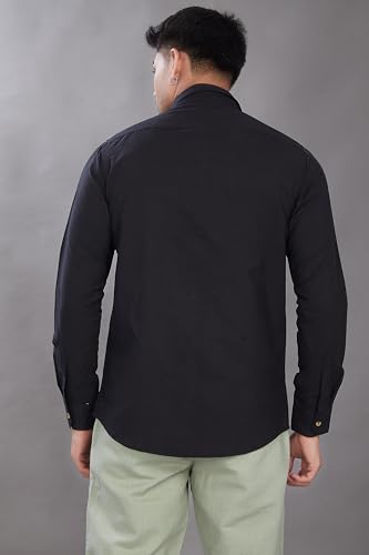 Image of DIVISIVE Men's Solid Slim Fit Shirt