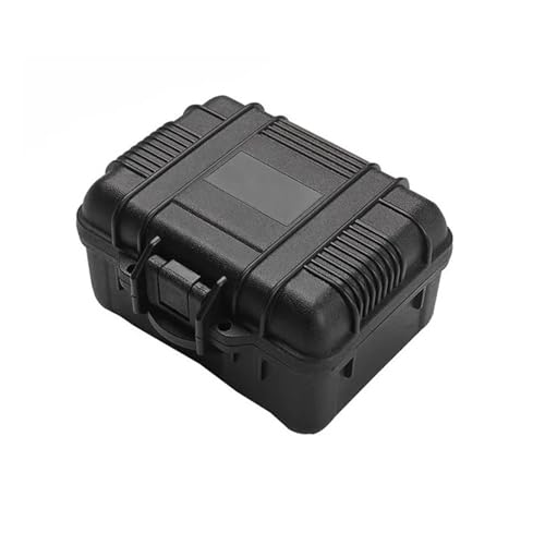 DUOCAI Waterproof Dustproof Plastic Tool Box Safety Instrument Tool Box Protective Water-proof Shock-proof Toolbox Sealed Tool Case Impact Resistant Suitcase With Sponge(240x135x100mm)