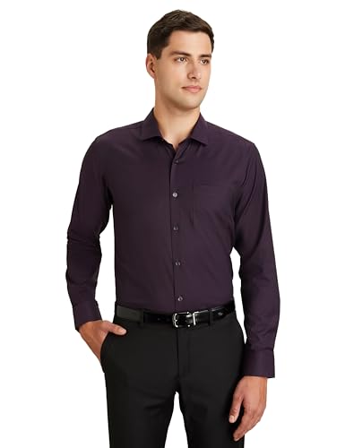 Image of Symbol Premium Men's Wrinkle-Resistant Regular Fit Cotton Formal Shirt
