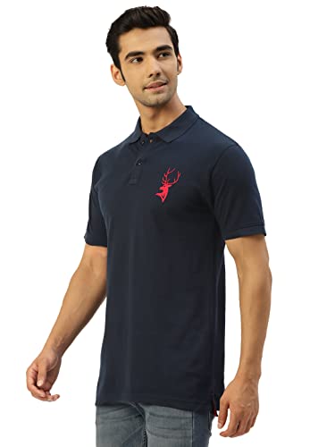 Image of CHKOKKO Men's Cotton Regular Fit Half Sleeves Polo T-Shirt