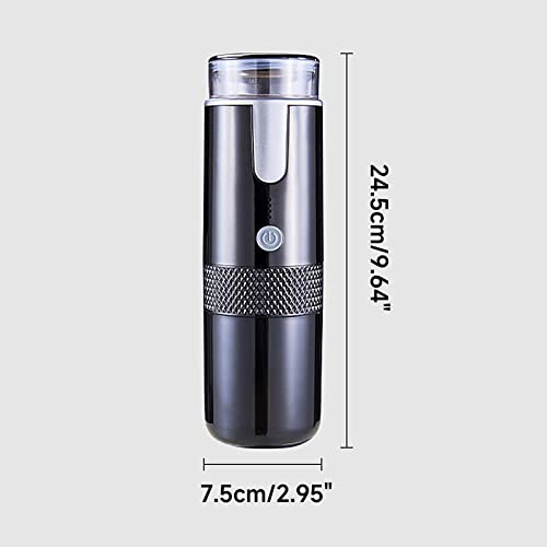 Llinthy Macchina Da Caffè Multifunzionale Macchina Da Caffè Portatile Macchina Da Viaggio Ricarica Usb Per Auto Esterna Auto Casa Espresso Elettrico Ad Alta Pressione Portatile Ricaricabile - 4