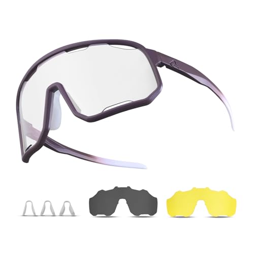 ROCKBROS Photochromic Cycling Glasses TR90 Frame