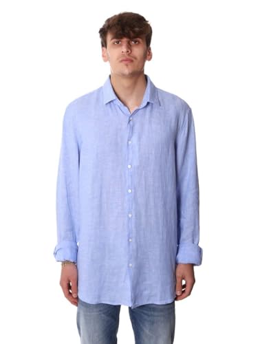 Chemise Calvin Klein bleu K10K106018 idéale pour le bureau