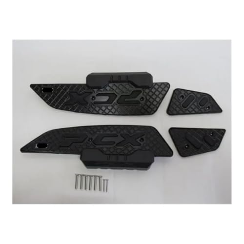 Repose-pieds moto PCX160 avec tapis antidérapant CNC pour grip maximal