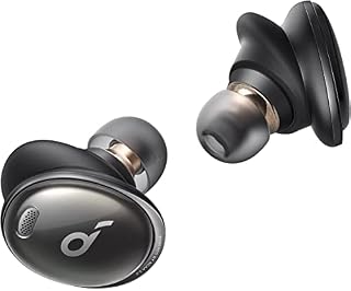 Soundcore by Anker Liberty 3 Pro Active Noise Cancelling Earbuds, True Wireless Earbuds with ACAA 2.0 Dual Drivers, Fusion Comfort, Hi-Res Audio Wireless, Multipoint Connection - Black (Renewed)