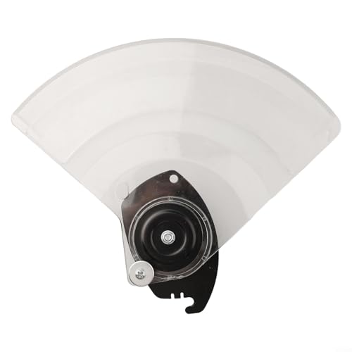 Eléctrico de 10 pulgadas compatible con reemplazo de protector de hoja de sierra ingletadora, escudo de seguridad transparente, cubierta protectora de plástico y metal duradera,