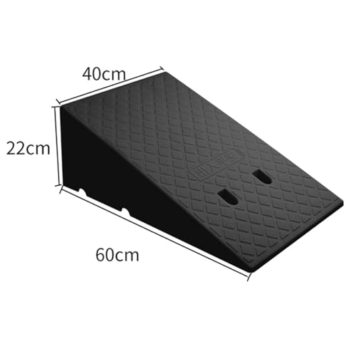 Rampa para bordillo heavy duty 40x60x22 cm negra miniatura 7