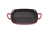 Contenido: 1 parrilla rectangular baja Signature de Le Creuset de 30 cm. Cereza. Dimensiones: L39 x A27,1 x A4,4 cm. Peso: 2,86 kg. Color: cereza, 20201300600422