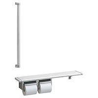 Amazon | TOTO 天然木手すり 62シリーズ 紙巻器付き 棚幅69cm ダル