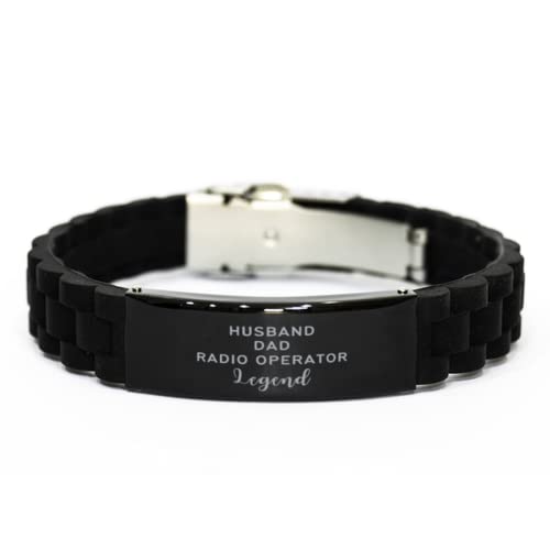 Pulsera grabada para operador de radio ajustable 23 cm