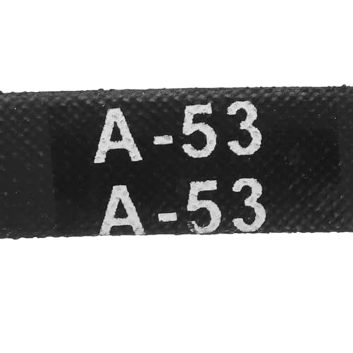 Image of uxcell 3pcs A53 or 4L550 Classic Wrapped Rubber V-Belt, 53 inch(1350mm) Inside Circumference, A Profile V Belt