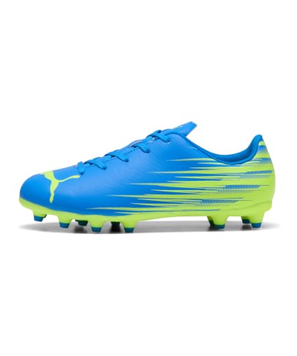 Puma Attacanto II Fg/Ag Jr Fußballschuh für Kinder, unisex, Ultra Blue-Lime Squeeze, 32 EU – Ansicht 1