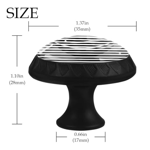 Boutons de tiroir en cristal pour rénover un meuble usé