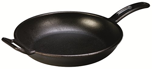 Lodge BOLD 12 Inch Seasoned Cast Iron Skillet, Design-Forward Cookware,Black