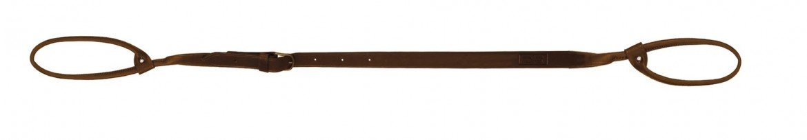 COUNTRY SELLERIE Bretelle cuir gras double lasso