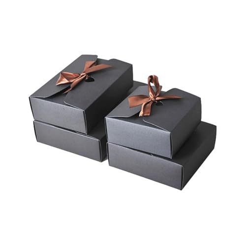 Boîtes à dragées pour mariage et fêtes : lot de 30 boîtes cadeaux pliables 14x14x5cm papier