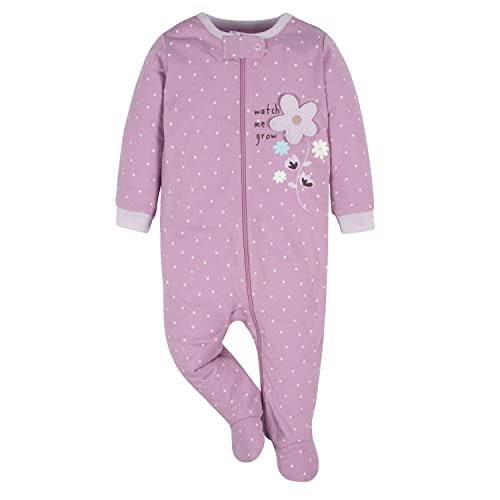 Gerber baby-girls 4 Pack Sleep 'N Play Footie