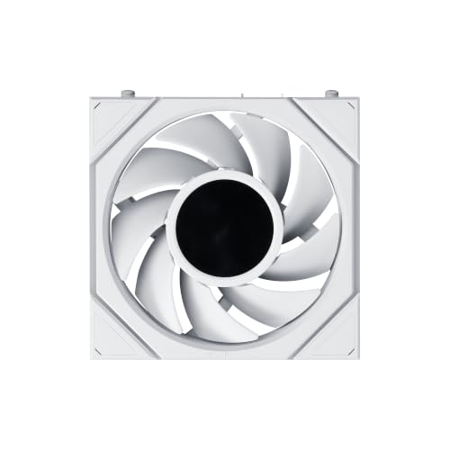 Image of Lian Li UNI Fan TL LCD Flex 120 ARGB PWM Fan, (NOT Reverse) White