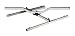 Quick-Sling QSWI3000 Swivel Flush Mount with H Bracket, 200 lb. Max Capacity, Mounts Parallel or Across Joists, 360 Degree Rotation, 32