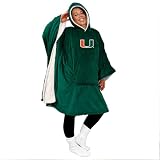 Pegasus Sports NCAA Miami Hurricanes Team Color Bloncho with Logo Patch