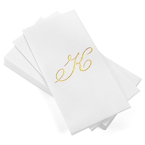 AH AMERICAN HOMESTEAD Disposable Napkins - Gold...