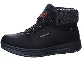 Étiquette en relief bugatti Bottes à lacets Pyro pour homme, Noir , 44 EU