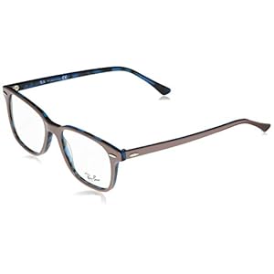 Ray-Ban rx7119 5715 55 verres brun bleu de la Havane RX7119 5715 55