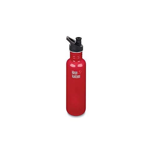 Klean Kanteen KK1003189MR unisex vuxen vattenflaska, mineralröd, storlek: 276,2 mm H x 72,5 mm