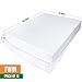 Utopia Home Twin Size Mattress Cover for Moving, 2 Mil Thick Plastic Mattress Bag for Disposal, Mattress Encasement Fits Mattresses up to 14 Inches, Mattress Bags for Moving