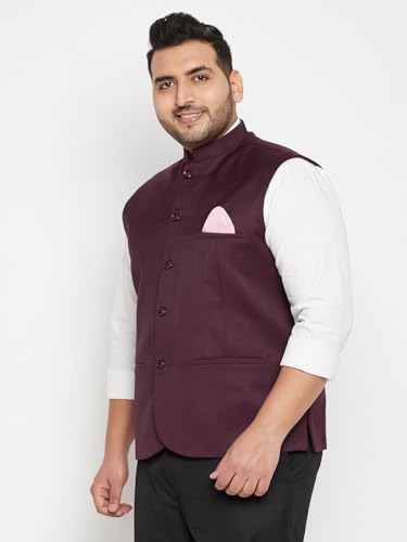 Image of Vastramay Plus Men's Nehru Jacket